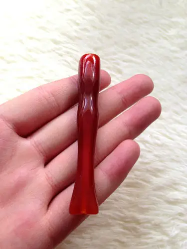 Китайский Натуральный резной Агат мелкий нефритовый держатель для сигарет и