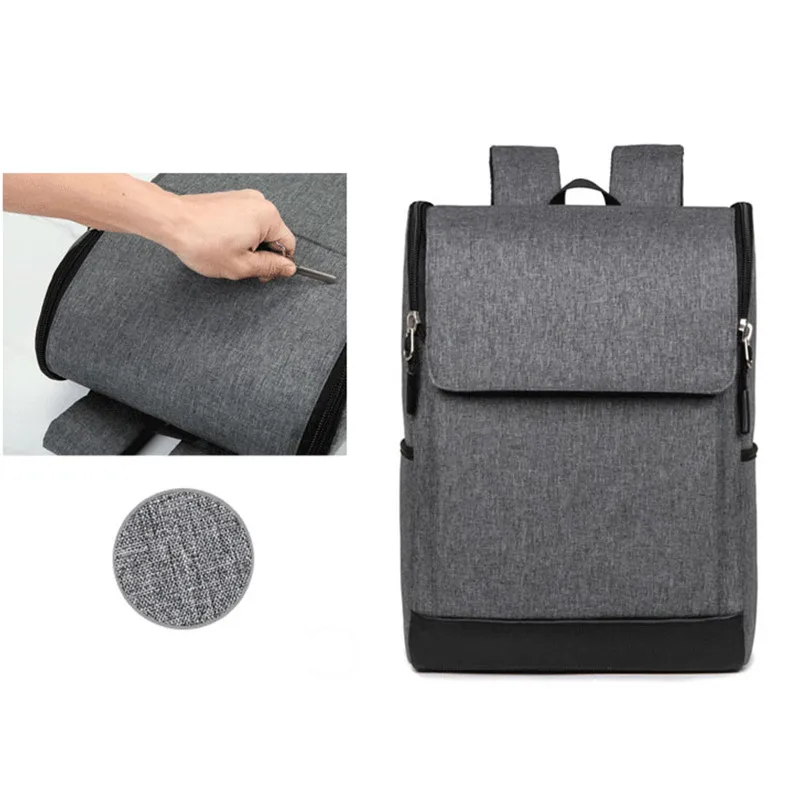 YNMIWEI ноутбук рюкзак с молниями для ноутбука Dell Xiaomi Mochila Студенческая сумка