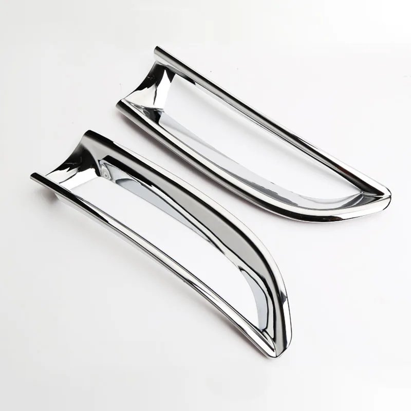 

ABS Chrome High Quality Car Back Tail Rear Fog Light Lamp Frame Cover Trim For Honda CRV CR-V 2013 2014 Detector Parts 2pcs