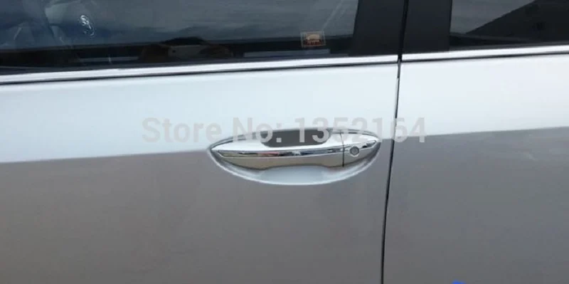 Авто хромированные аксессуары, дверная ручка Крышка Накладка для toyota corolla-, АБС ХРОМ 8 шт./лот