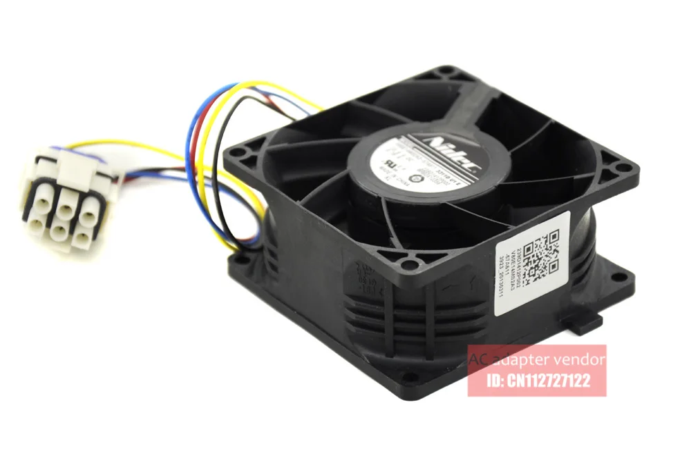 Новый V80E14MS2A3 57A611 NIDEC 0.16A 8038 8cm охлаждающий вентилятор|cooling fan|8cm fanfan |