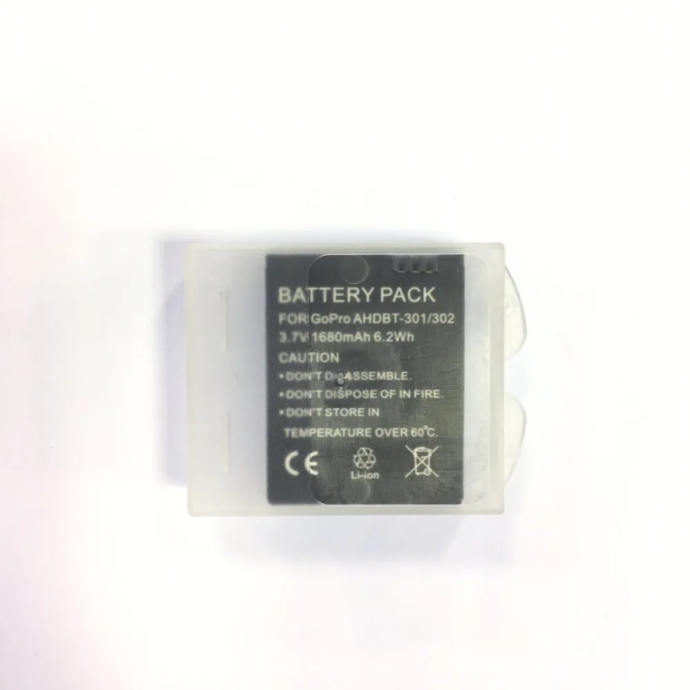 5 шт. Батарея случае Пластик жесткий держатель для хранения Коробка GoPro 6 Go Pro Hero