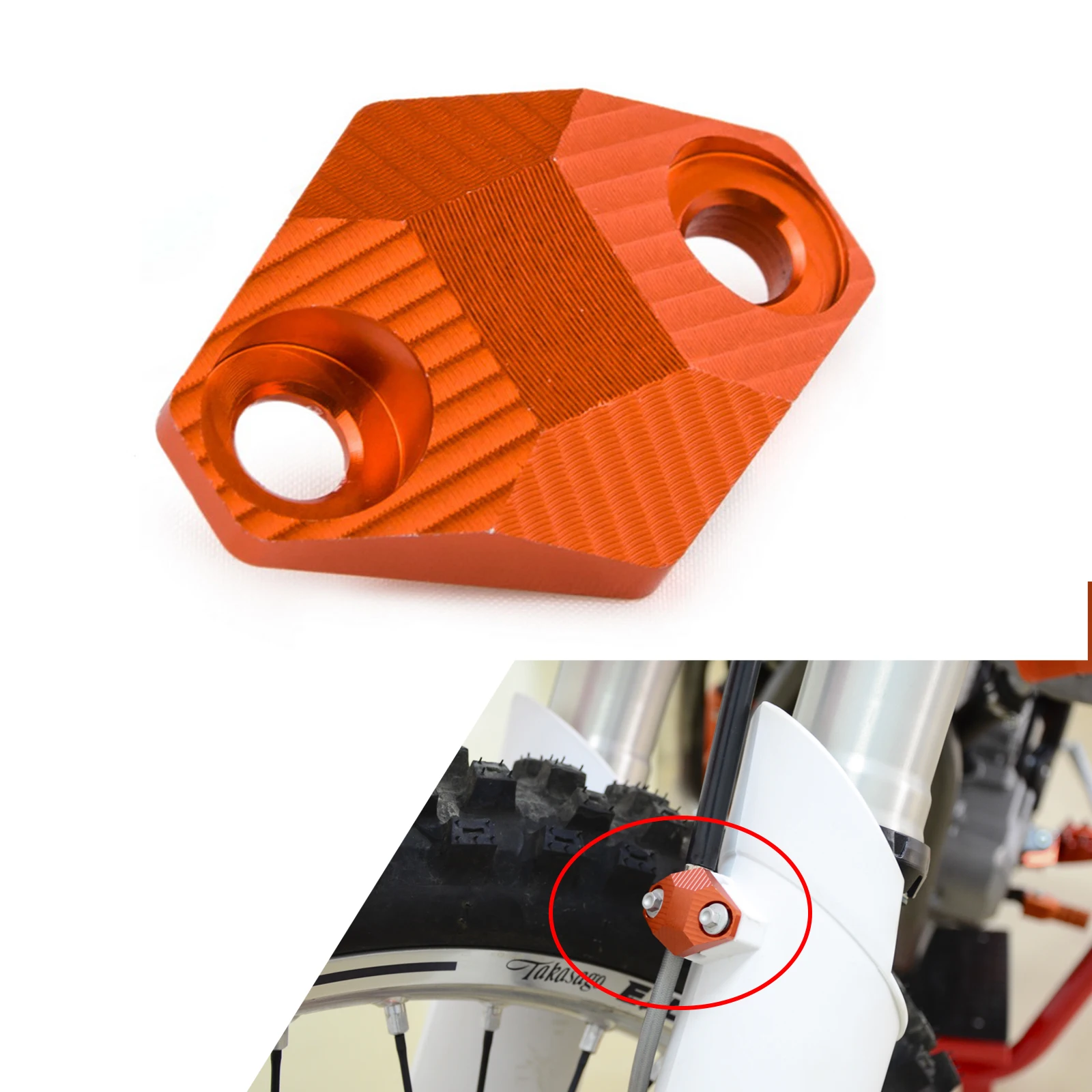 NICECNC передний тормозной шланг зажим для KTM 85 125 150 200 250 300 350 400 450 500 505 525 530 SX SXF XC EXC XCF XCW EXCF 690 ENDURO