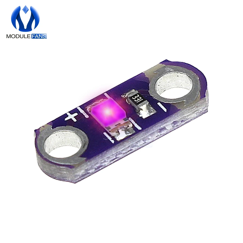 Purple 10 шт. мини LilyPad светодиодный SMD светодиодный модуль оборудования светильник для Arduino синий/красный/розовый/желтый/зеленый/белый/оранжевый/фиолетовый доска 40MA - Цвет: Purple