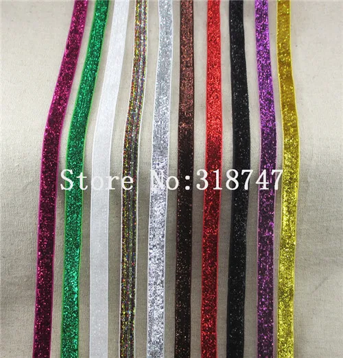 Mixed colors 1 10y Разные цвета на выбор 9 ярдов/10 ярдов 3/"(10 мм) Блестящие бархатные ленты diy аксессуары для одежды T0601 - Цвет: Mixed colors 1 10y