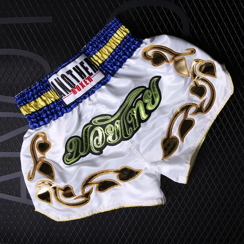 Шорты детские для бокса в стиле муай тай боевые спортивные штаны mma тренировок