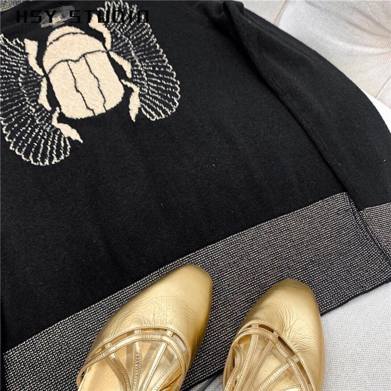 【HSY studo】 2019 Осень Новый элегантный женский цех Серый кардиган с длинным рукавом