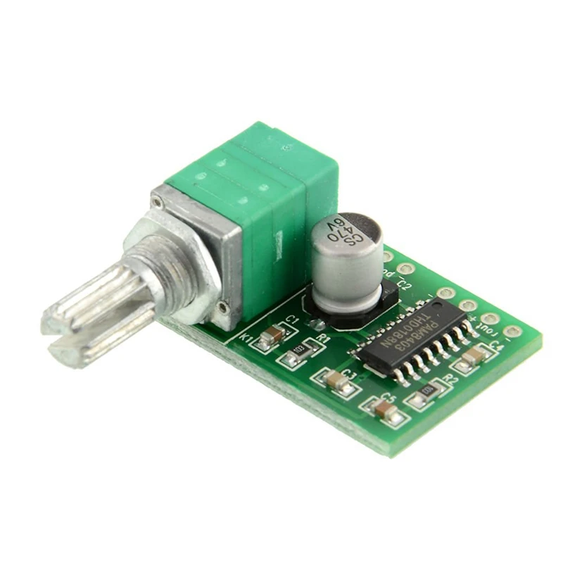 PAM8403 5V усилитель мощности аудио Плата 2 канала 3W регулятор громкости/USB