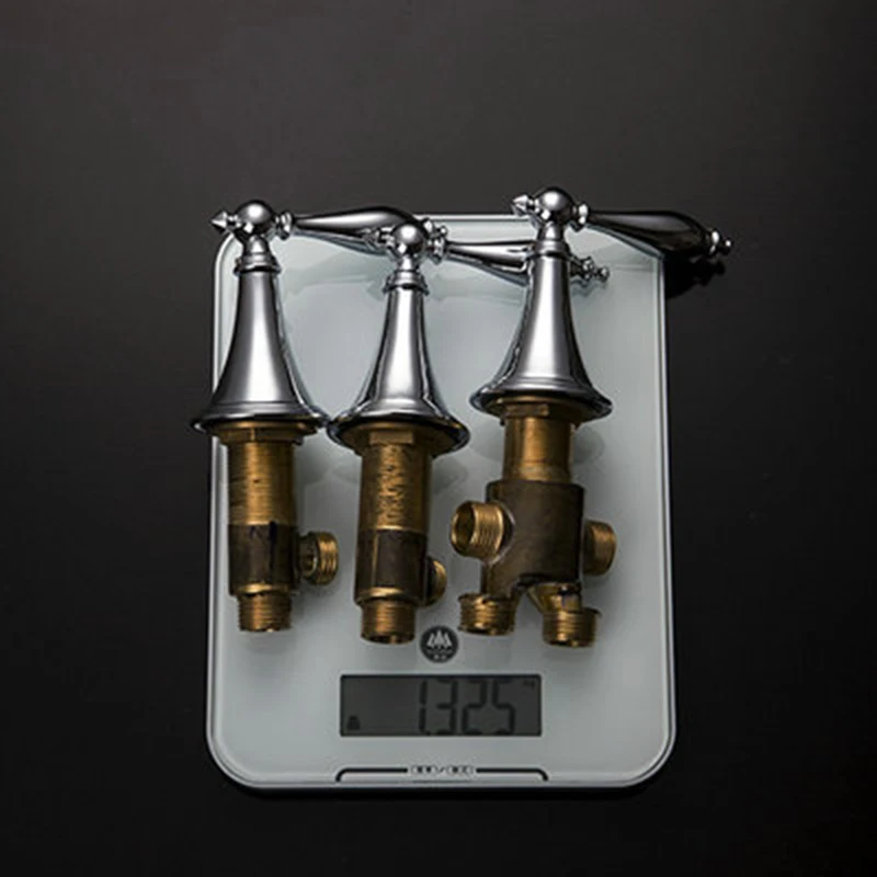 KEMAIDI смеситель для ванны хромированный ванной комнаты 5 шт. Набор Водопад