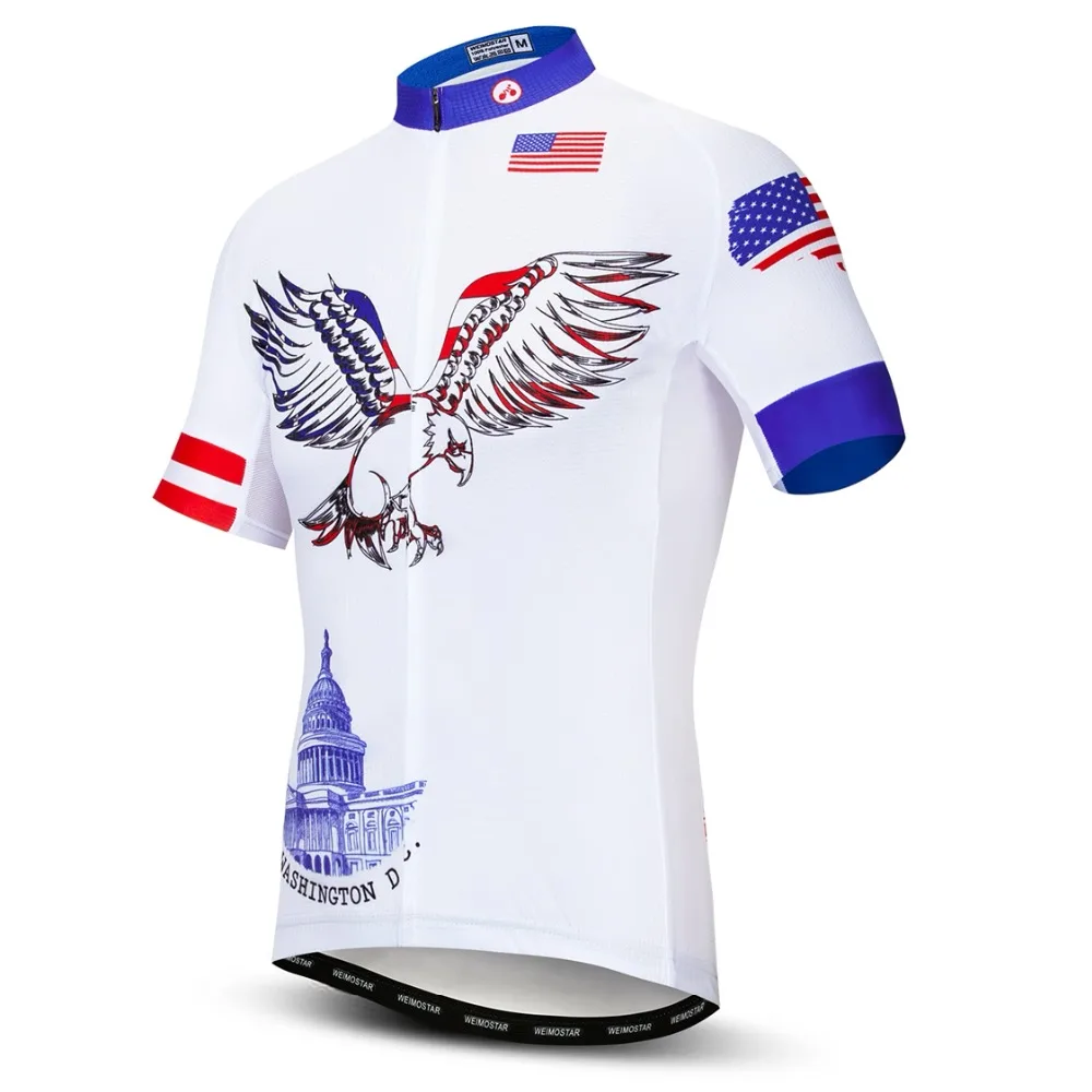 США 2019 Велоспорт Джерси мужские горные ранние MTB велосипедные рубашки дорожные