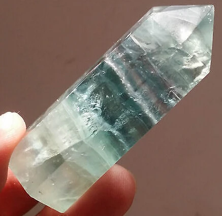70 г натуральный флюоритовый кварц кристаллическая палочка для заживления|Камни|