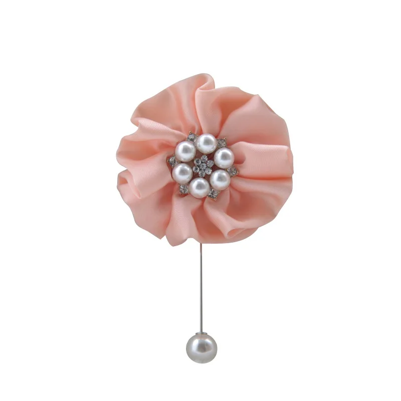 

10pcs/lot Lovely coral bridegroom corsage flower for wedding decoration