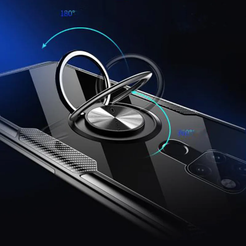 3D автомобильный держатель кольцевой чехол для Huawei Mate 20 10 9 Pro P30 P20 противоударный