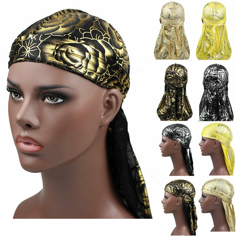 Женские шапки с цветочным принтом шарфы головной убор шапка тюрбан Дамская