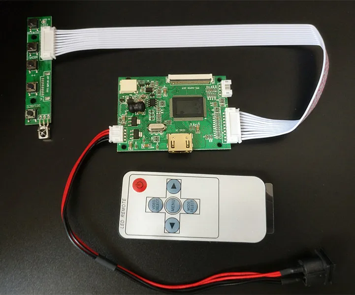 7 дюймов 1024*600 HDMI экран ЖК дисплей с монитором платы драйвера для Raspberry Pi Banana/Orange