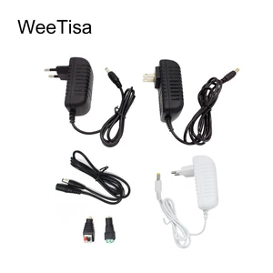 Адаптер питания, 12 В, 1 А, 2 А, 3 А, трансформатор освещения, 12 В, светодиодный драйвер переменного тока 110 В, 220 В до 12 В постоянного тока, блок питания светодиодный светодиодной ленсветильник