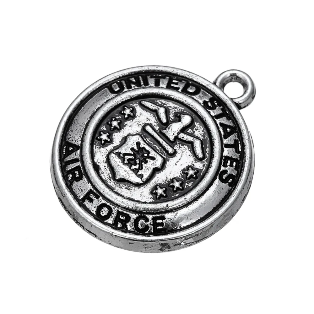 Винтажная Национальная эмблема ВВС США my shape американский Шарм сплав цинка не