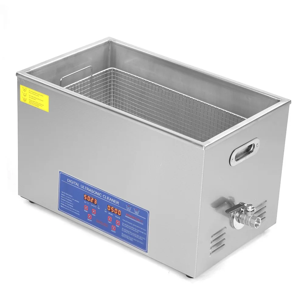 220V sonic Ultra sonic очиститель Таймер установка температуры ванны электронные хирургические машины для чистки деталей 1,3/2/3/6/10/15/22/30L