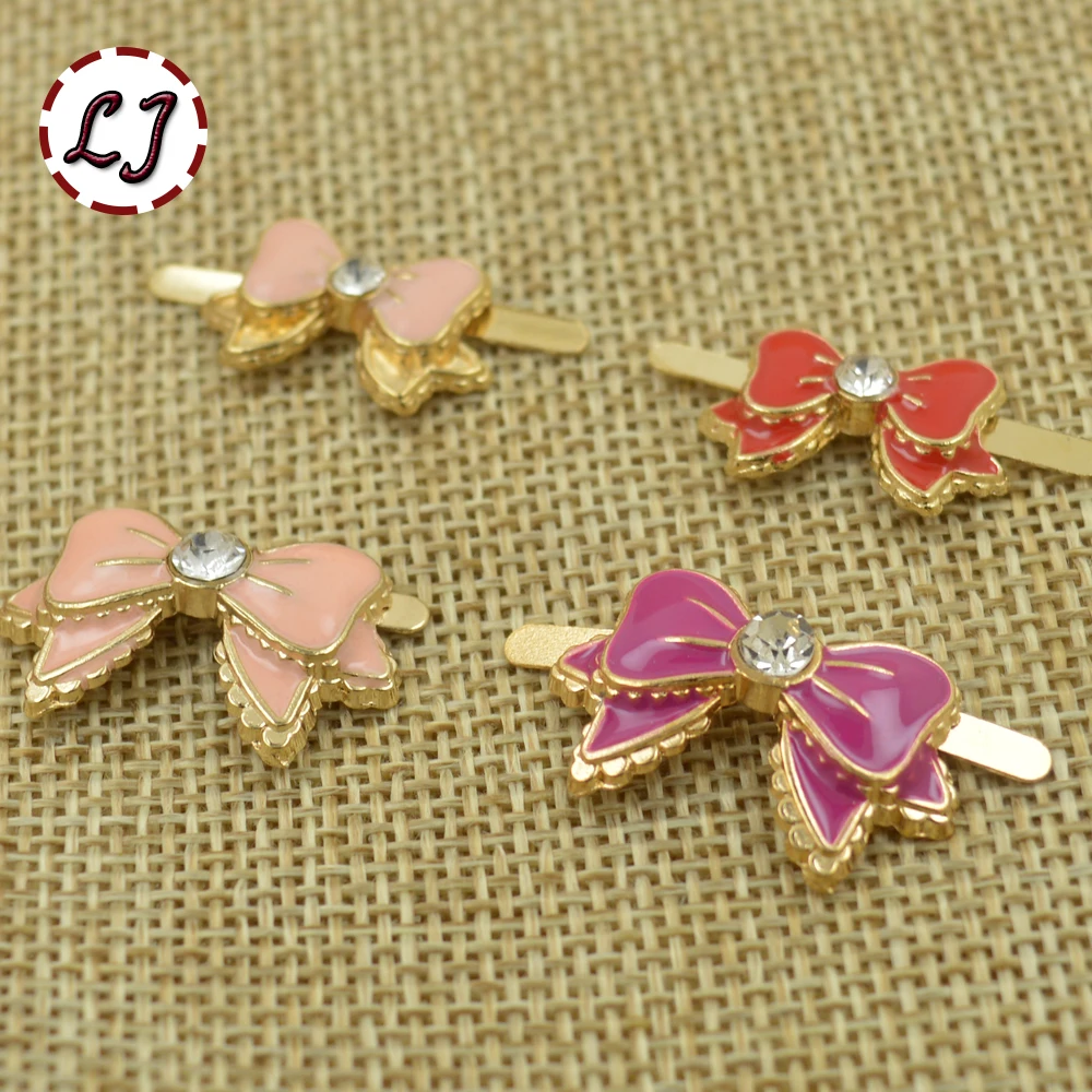 Новое поступление красивые застежки для обуви в виде бабочки 10 шт./лот