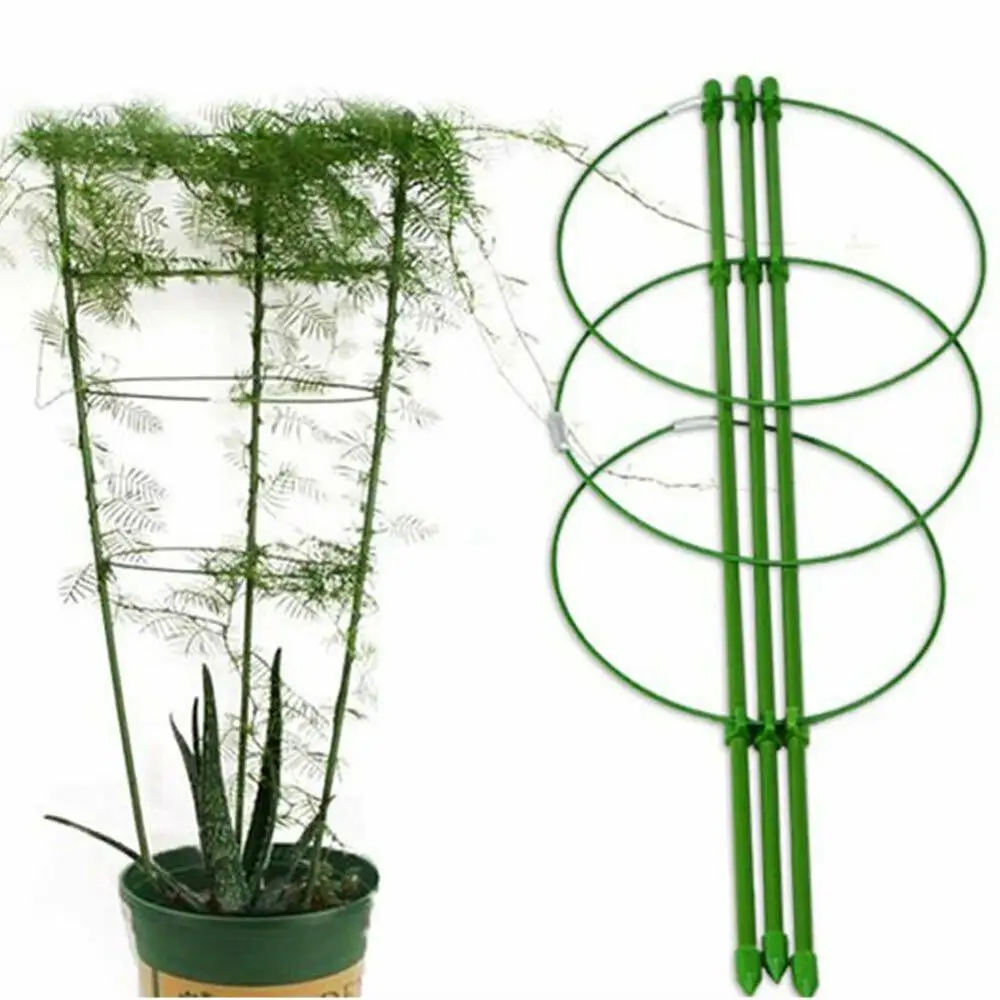 

Pokich Durable Climbing Vine Rack Flower Decorative Gardening Tools Vegetable Plant Frame Support 45/60/75cm