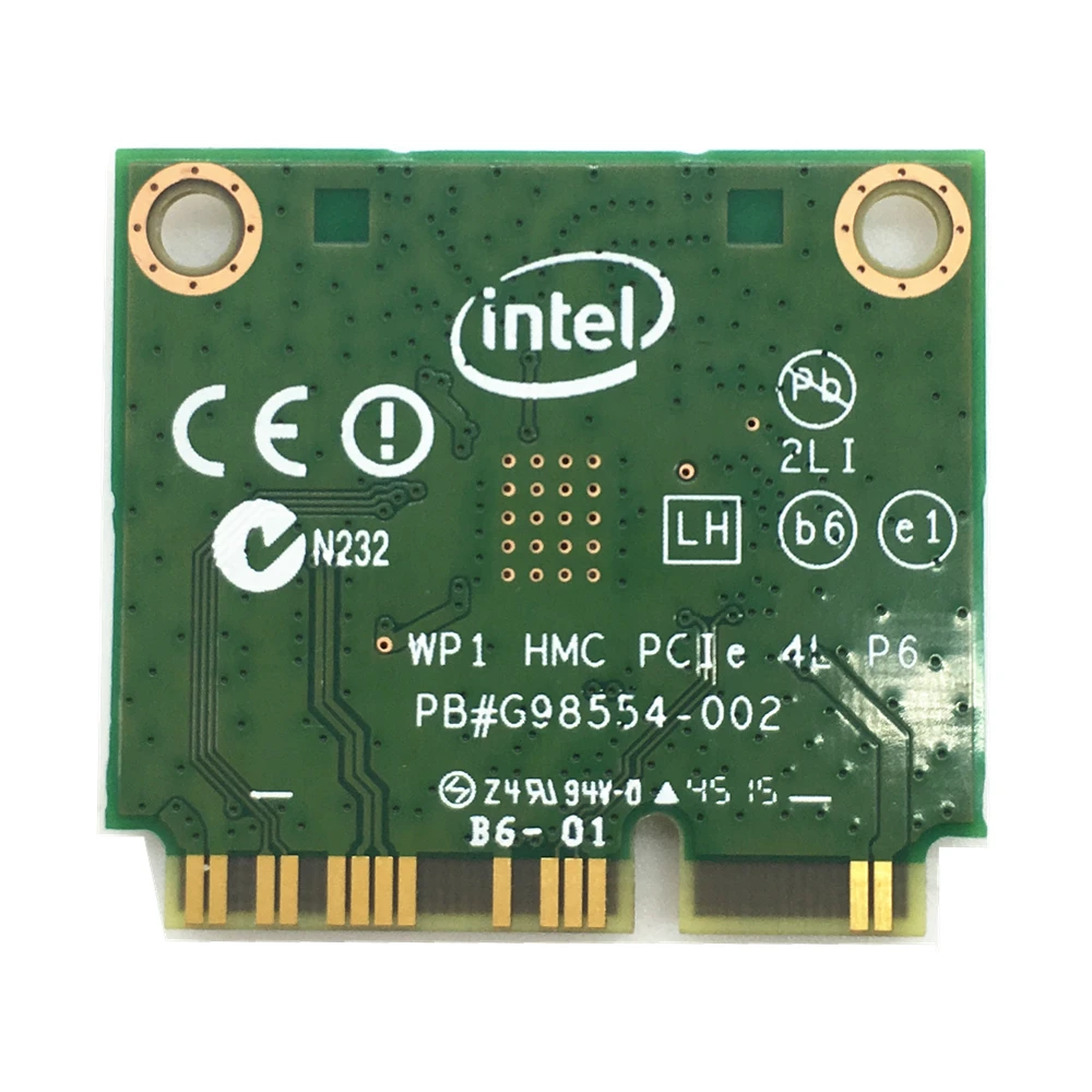 Для 3160HMW Wifi Bluetooth 4 0 беспроводной AC Intel 3160 802 11 ac 433 Мбит/с Двухдиапазонная мини PCI E Wlan