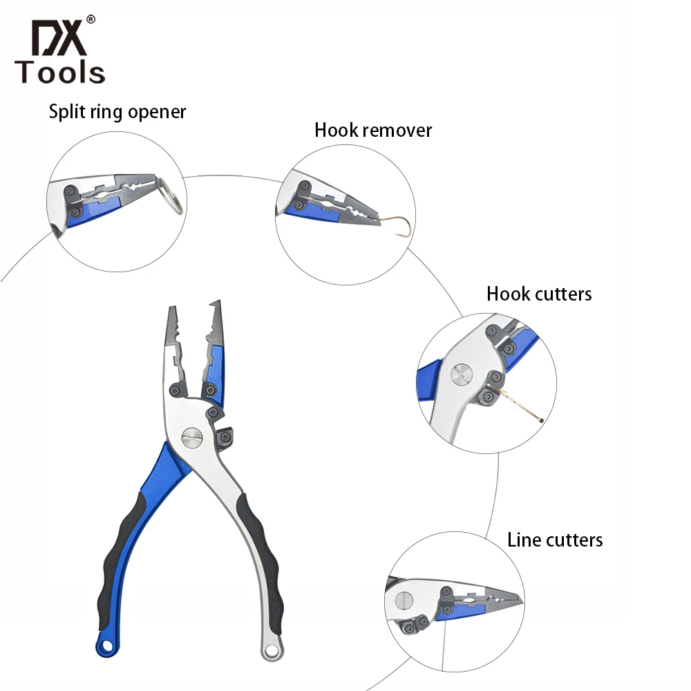 Рыболовные плоскогубцы Набор рыбок губы захватные Инструменты wiht весы и лента