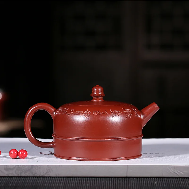 Yixing очищенная руда рекомендовано dahongpao двойной дзен чайник подаропосылка чай