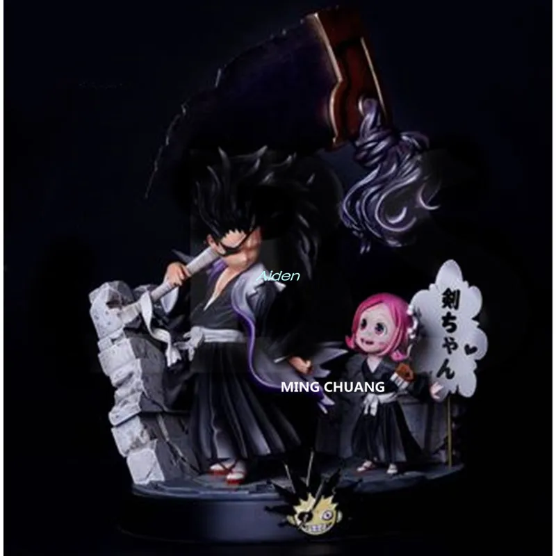 10 &quotBLEACH статуя Gotei 13 бюст Kusajishi Yachiru полная длина портрет Kenpachi Zaraki GK фигурка PF