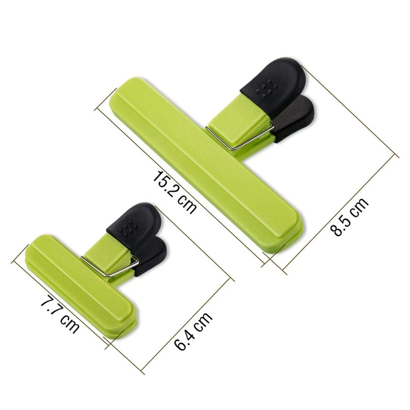 

2/3/4pcs Portable ABS practical food sealing clamp clip powder food package bag clip kitchen accessories