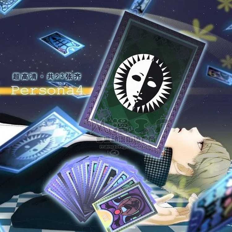23 шт./карты Аниме игры Persona 4 Arena Ultimax карты Таро Косплей Коллекция игр для детей