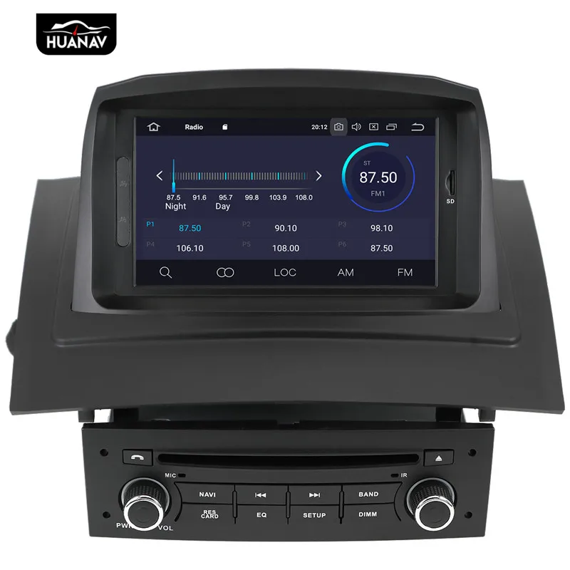 DSP Android10.0 автомобильный DVD плеер GPS навигация для Renault Megane 2 Fluence 2002 2008 SatNav радио