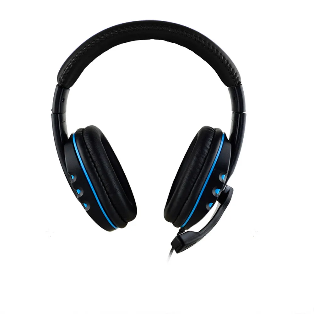Binmer Gaming наушники с голосовым помощником управление проводной Hi-Fi качество звука гарнитура оголовье наушников 3,5 мм Surround Stereo с микрофоном для PS 4