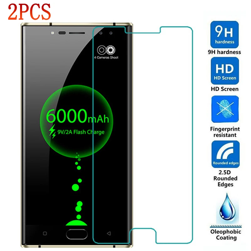 2 шт. закаленное стекло для Oukitel K3 защитная пленка 9H защита экрана