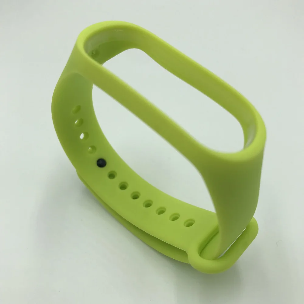 Силиконовый ремешок Mi Band 4 цветные ремешки для Xiaomi сменный смарт браслета
