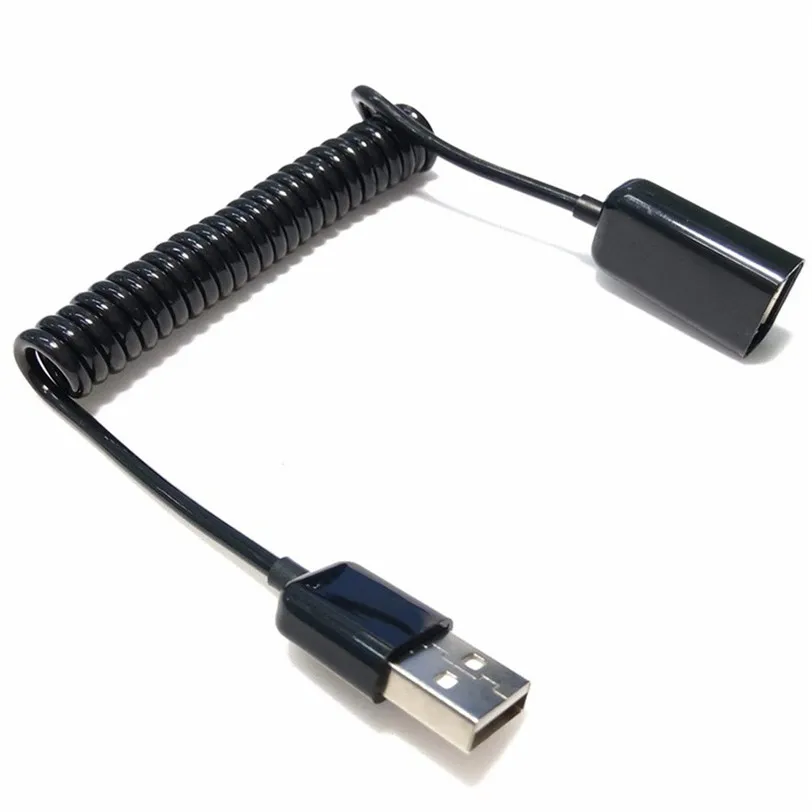 USB 2 0 пружинный Удлинительный кабель тип А штекер гнездо уникальный компьютерный
