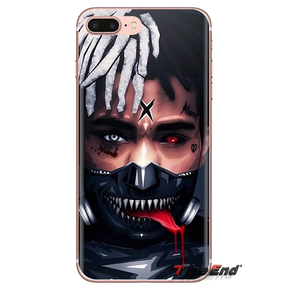 Soft Transparent Skin Case For Samsung Galaxy J1 J2 J3 J4 J5 J6 J7 J8 Plus 2018 Prime 2015 2016 2017 Hip hop Rapper xxxtentacion |