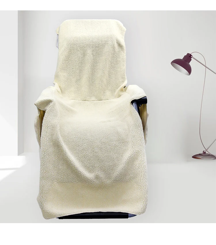 1 сиденье теплый комфорт Sobakawa Snuggle Up чехол для кресла мягкий офисный стул, софа диван Чехол плюшевый кашемир диван плед коврик