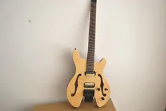 rosewood fingerboard Вентилятор fretted безголовая электрогитара, полу полые корпус из красного дерева BJ-89 90 - Цвет: rosewood fingerboard