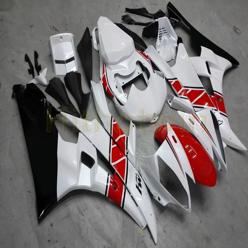 Мотоцикл cowl для YZF-R6 06 07 YZF R6 2006 2007 мотоцикл обтекатель корпус под заказ красное