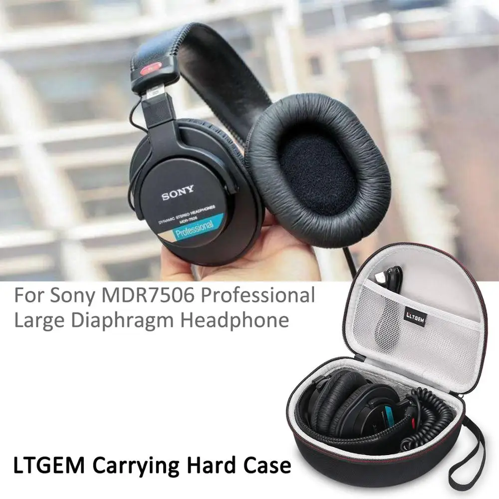 Жесткий чехол LTGEM EVA для Sony MDR7506 Профессиональная Большая диафрагма наушников