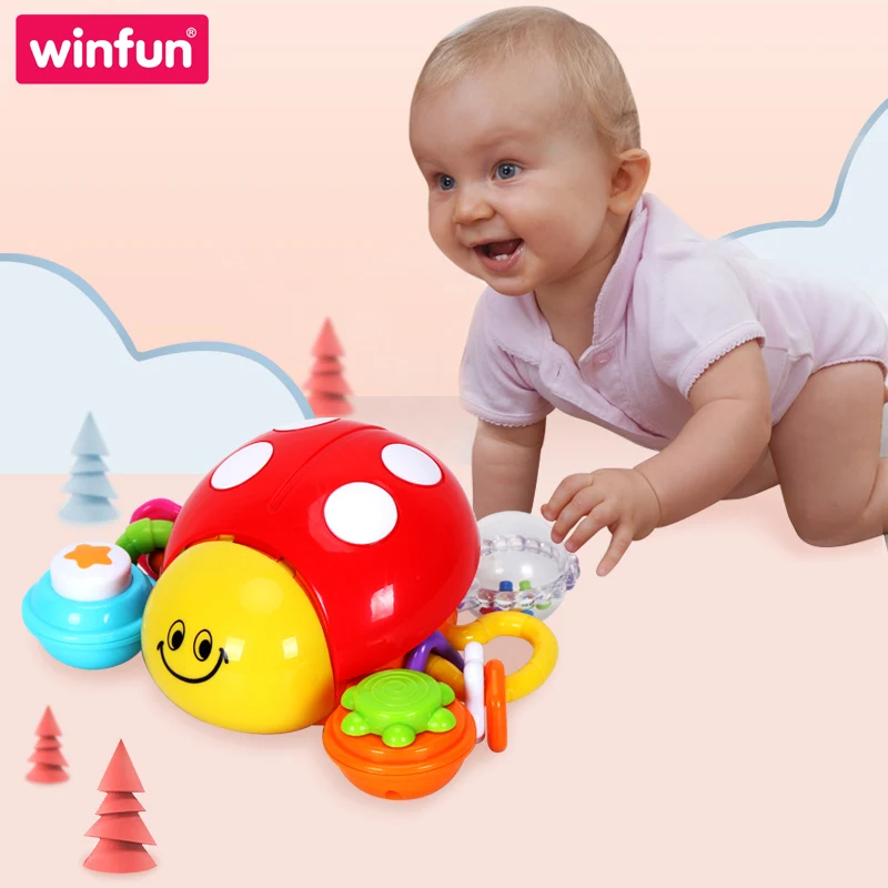 Winfun дети ползают упражнения раннее образование развивающие игрушки активный