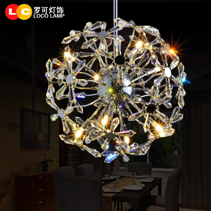 Современный минималистичный подвесной светильник из кованого железа с