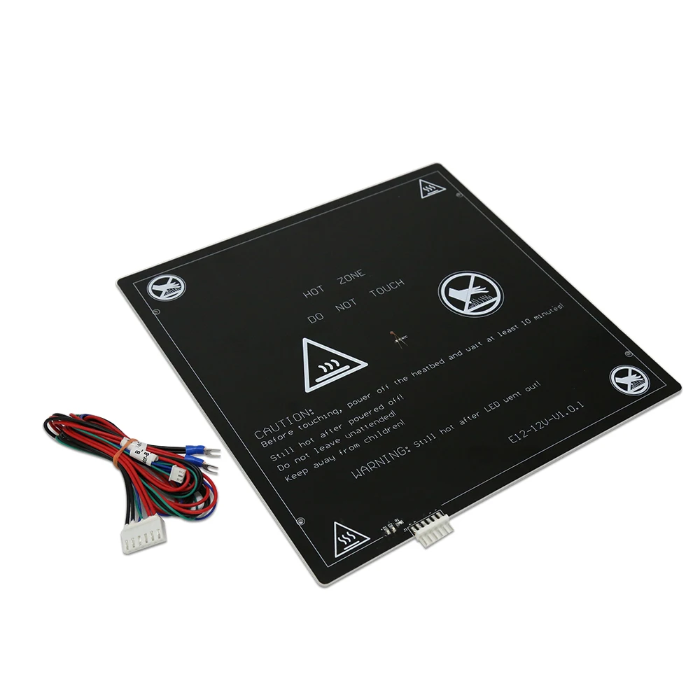 Anet E10 E12 MK3 12V Горячая кровать алюминиевая кровать с подогревом с линией обновленная MK3 Горячая кровать для Mendel RepRap i3 3d части принтера горячая кровать