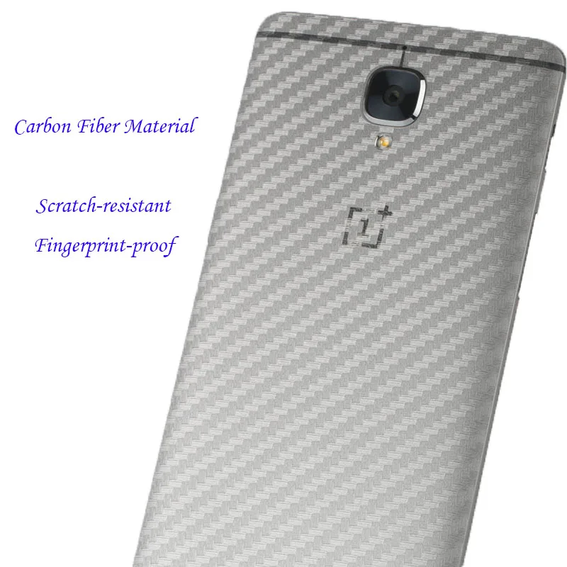 Для Oneplus 3/3t One Plus Oneplus3 наклейка из углеродного волокна с полным покрытием Защитная