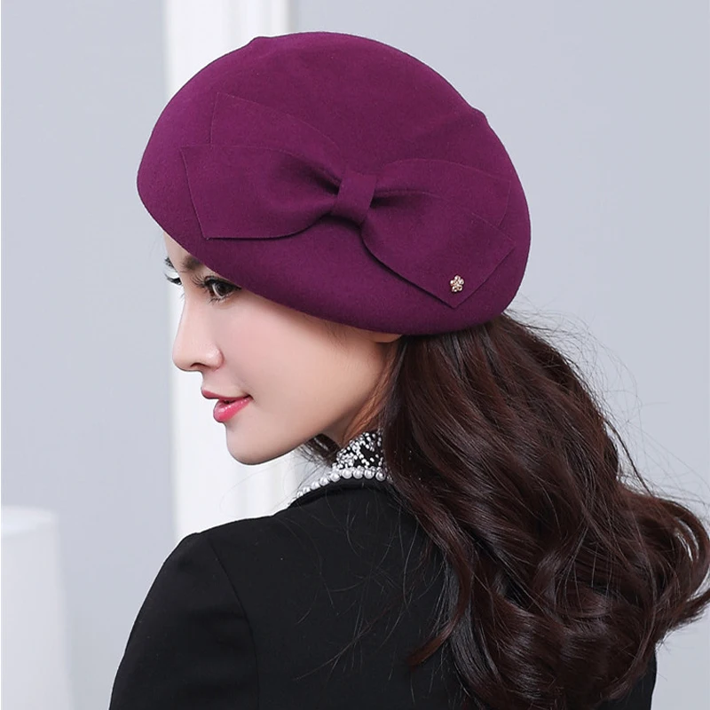 YY Elegant Wool Fedora Hats Lady British Style Soft Felt Cap Women Wedding Party Hat Vintage Cocktail Fashion Derby 18121 | Аксессуары