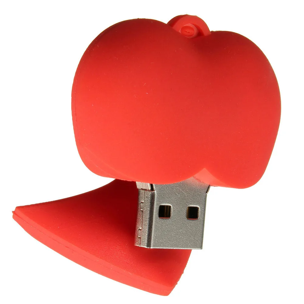 Vovotrade 2GB Love Heart USB 2 0 металлическая флеш-карта памяти большой палец u-диск ручка