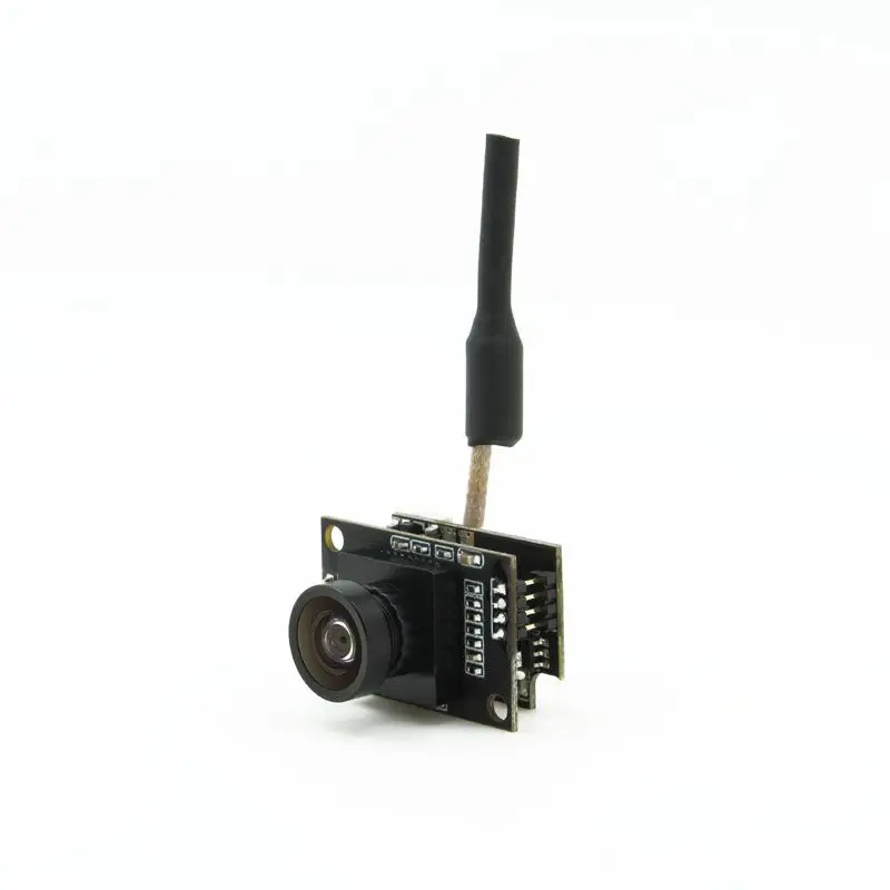 Регулируемая мини камера 5 8G 40CH 800TVL 25 200 мВт VTX AIO 520TVL CMOS FPV радиоуправляемый самолет