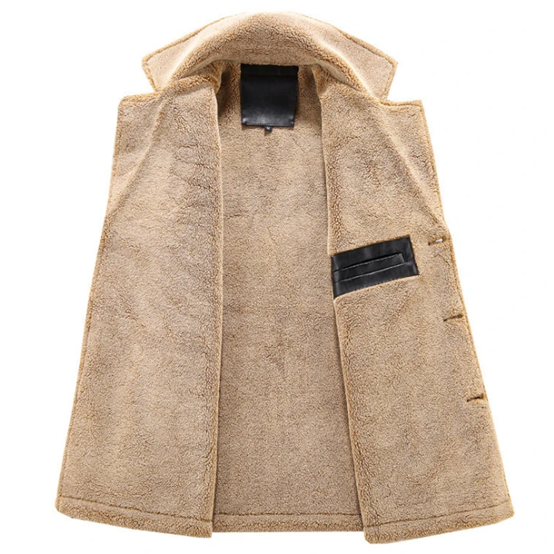 Зимние Для мужчин Кожаные Куртки из искусственной кожи jaqueta masculinas Inverno couro пальто
