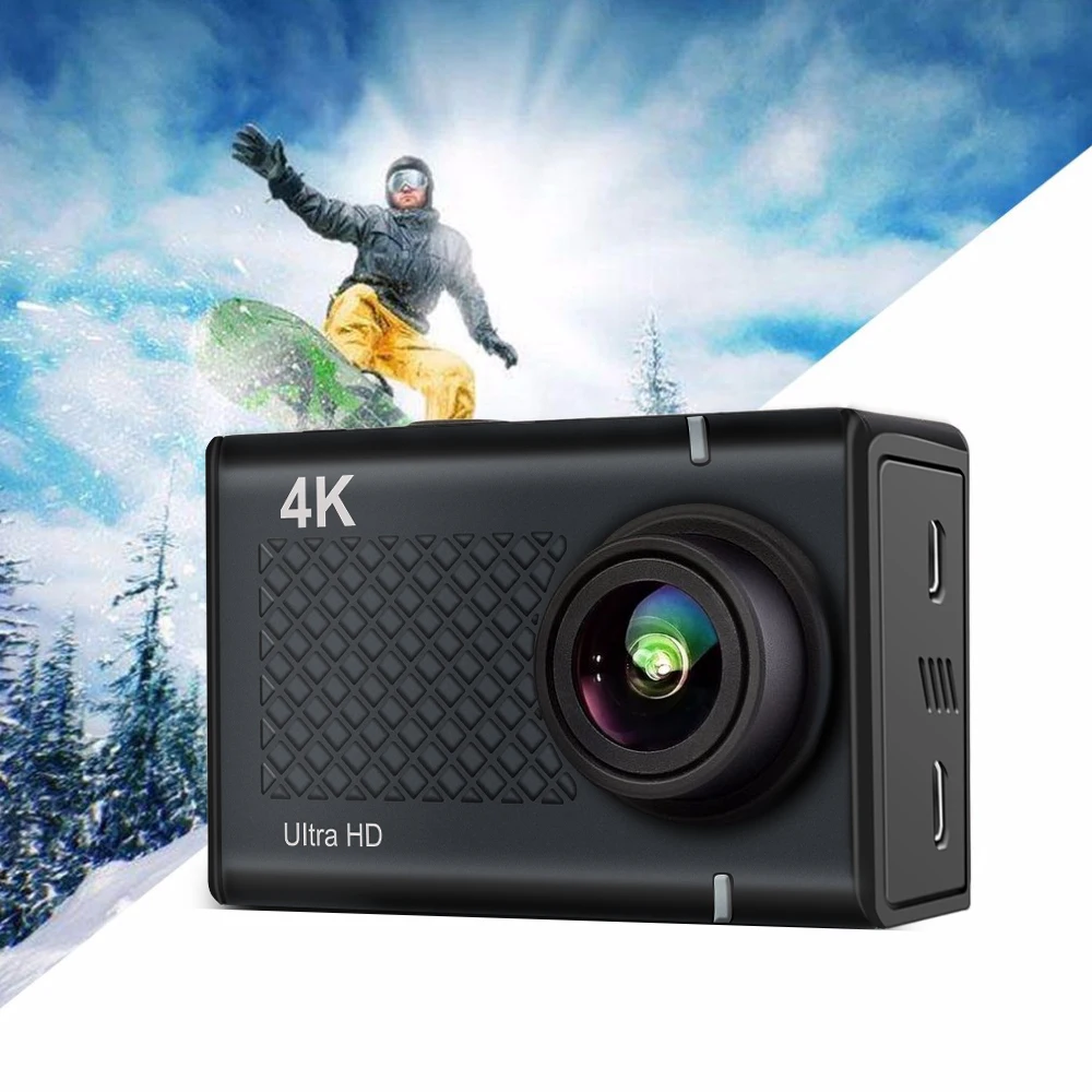 Go Pro Действие мини камера Сенсорный экран Спорт Ultra HD 4 к/30fps Wi Fi 2 35 &quot170D подводный