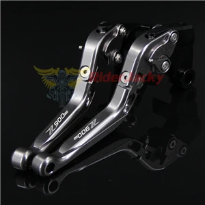 Full Titanium Логотип Z900RS золотой+ титан для Kawasaki Z 900RS Z900 RS Z900RS ЧПУ Складной Выдвижная мотоциклов сцепные рычаги - Цвет: Full Titanium